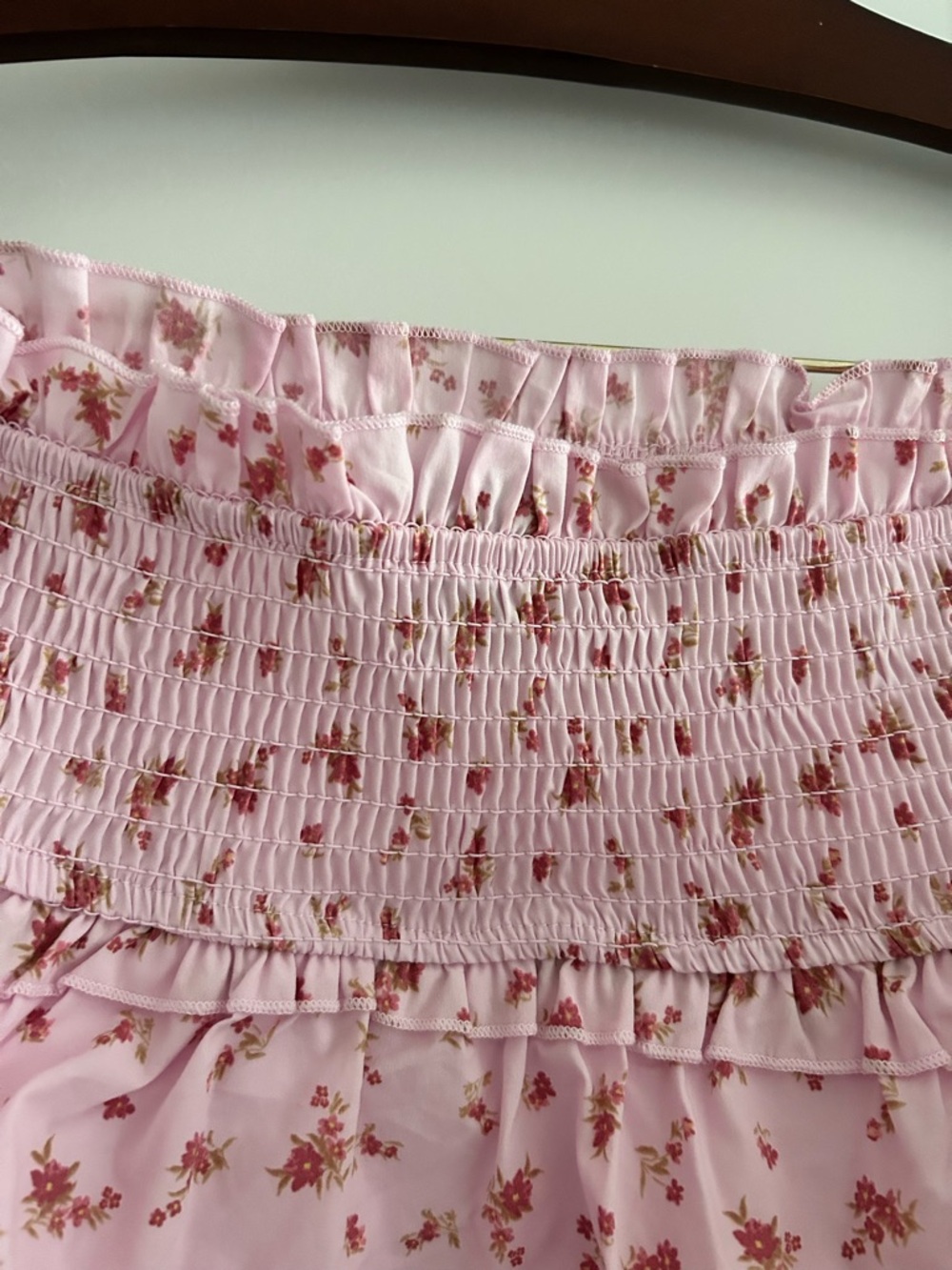 Wild Fable Ruffle Floral Skort Pink Size M - Picture 2 of 9